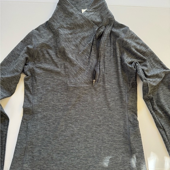 New Balance Charcoal Quarter-Zip Pullover - Picture 3 of 6